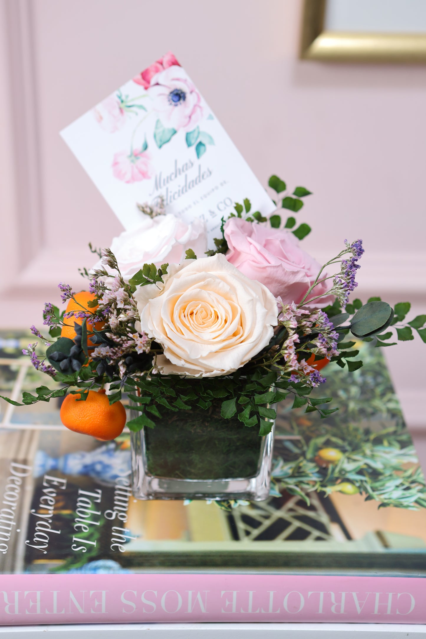 Almond 3" Trío Rosas Premium SPG24