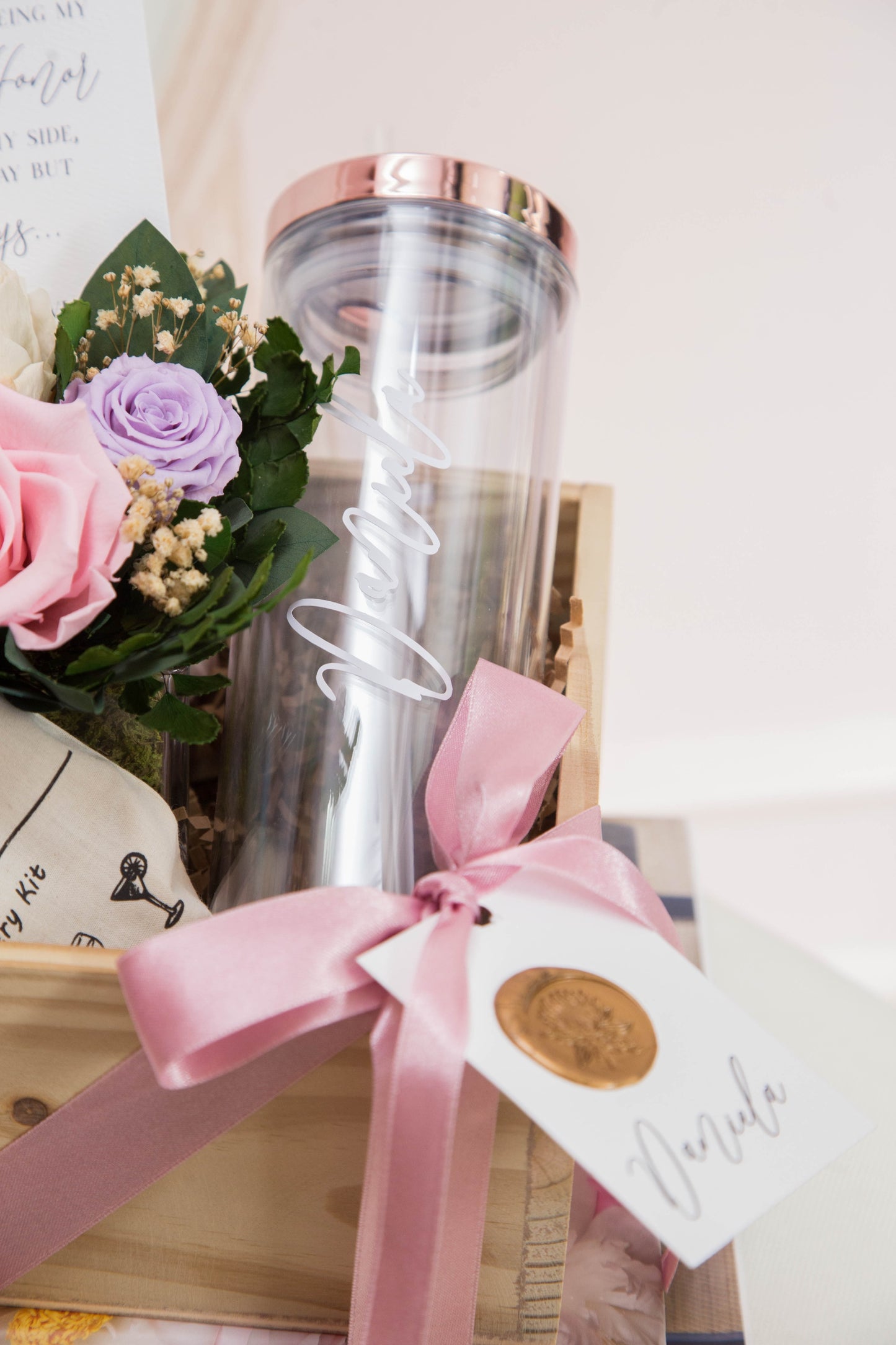Romantic Luxury Bridesmaids Gift Box