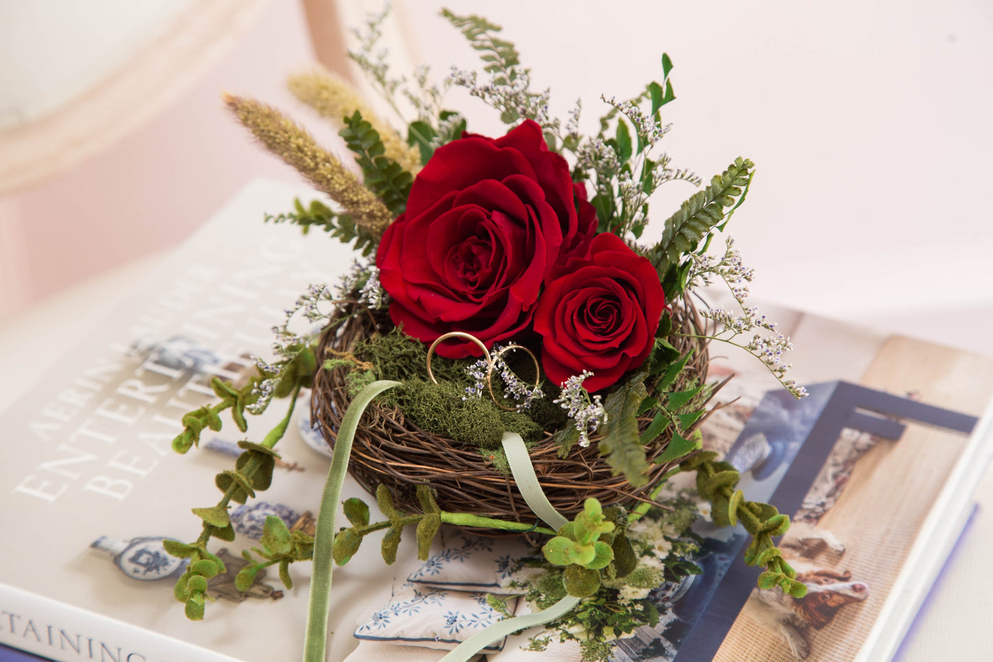 Flower Nest 4" Romantic Wedding