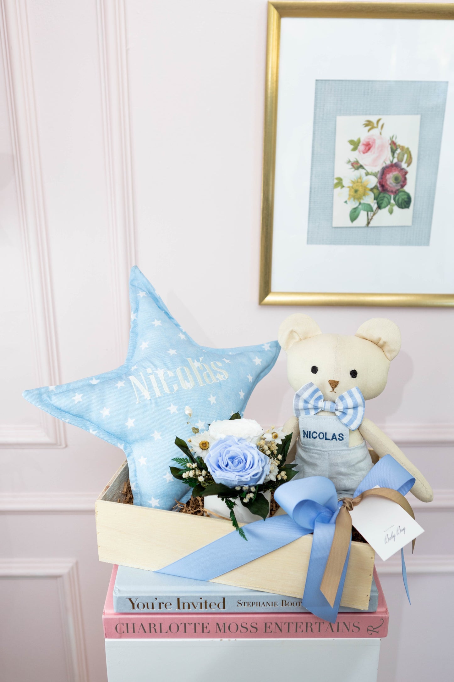 Shoot for the Stars Baby Boy Gift Box