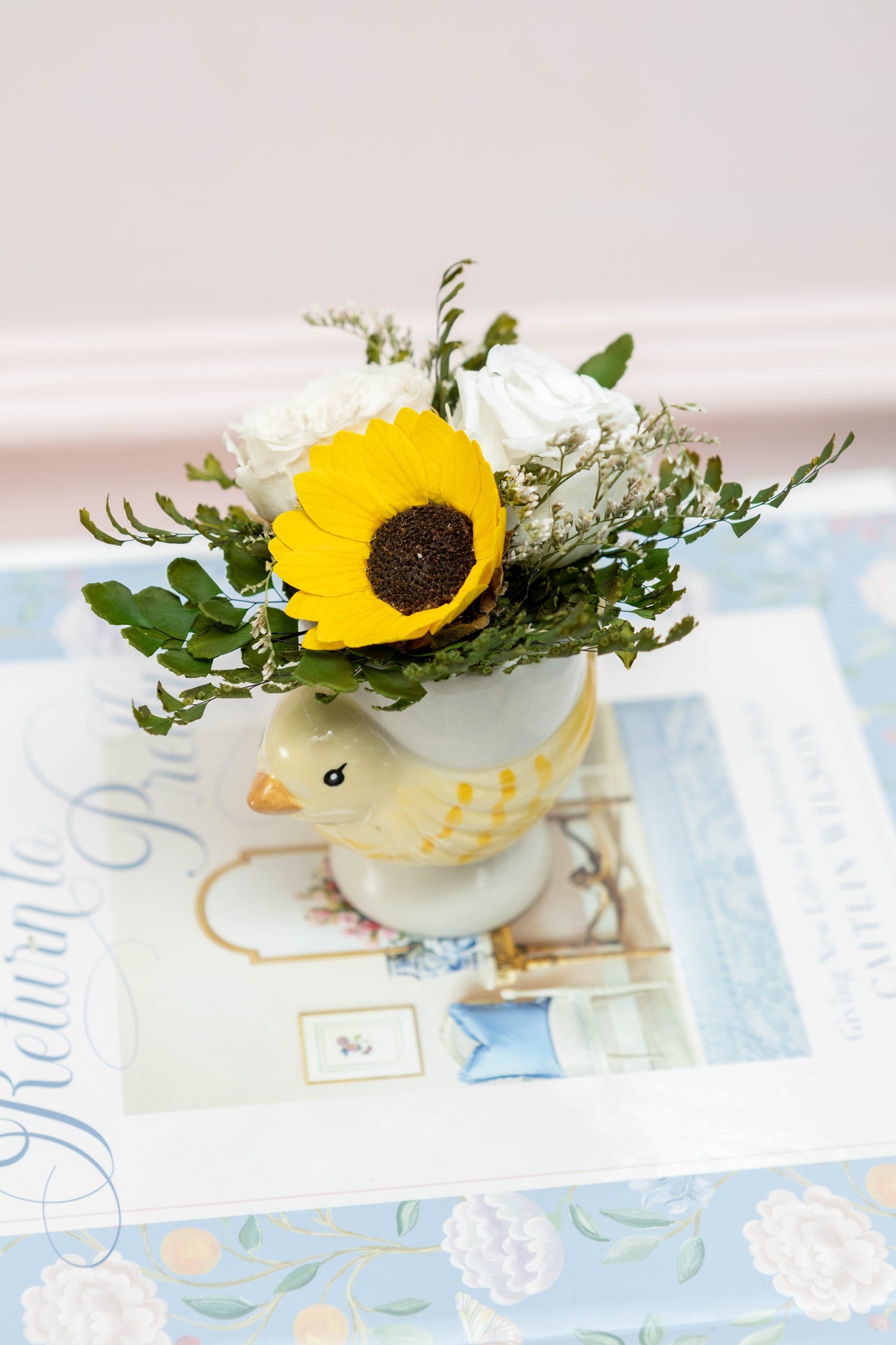 Chick Votivo 2" Trío Small c/ Girasol SUM23