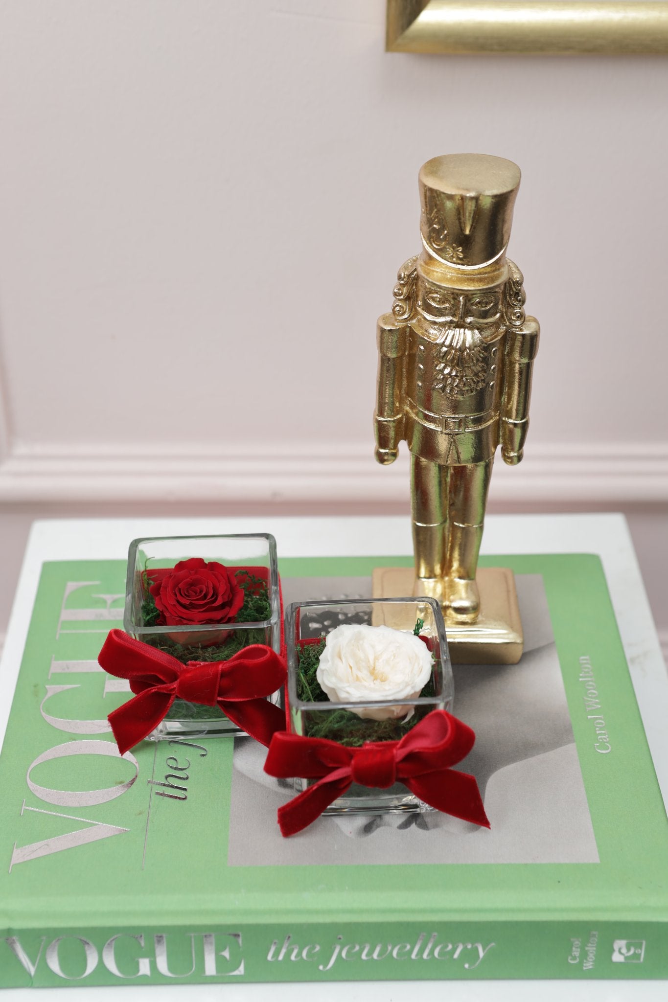 Votivo 2" Rosa Clásica o de Jardín Small